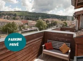 Le Nid vue et détente à Etienne