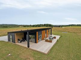 Modern Light House With Terrace Near The Fjord，位于Løgstrup的酒店