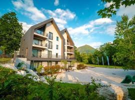 Family apartments Soča Splash Home，位于博维茨的酒店