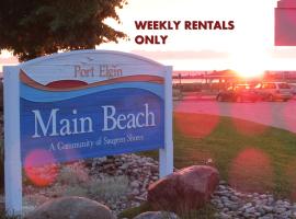 The Maples Cottages in Port Elgin，位于埃尔金港的酒店