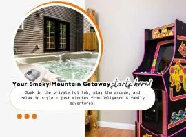 Inviting Retreat W PrivateHot Tub & Arcade