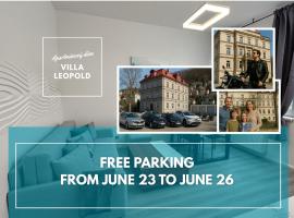 Villa Leopold - apartmánový dům，位于卡罗维发利的酒店