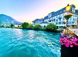 Oldtown central - amazing views，位于Unterseen的酒店