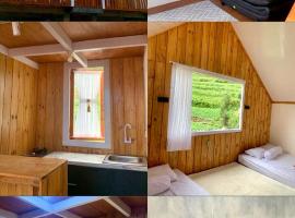 Cabin wahyu abadi near prau Mountain type mezzanine，位于迪昂的露营地