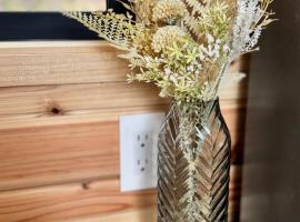 Nozawa Onsen Tiny Home and Sauna - Mizuho，位于饭山市的酒店