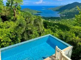 Tropical Pool Villa with Big Views and Lush Gardens