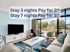 Waves - Luxury 3 Bedroom Apartment Special Offer，位于赫斯基森的酒店