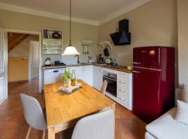 SeeZauber- gemütliche Ferienwohnung, Privatparkplatz, Cospudener See，位于马克莱贝格的酒店