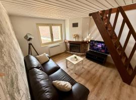 Appartement 3 chambres climatisé 100m2，位于绍桑的酒店