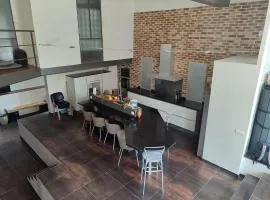Chambre dans loft moderne avec salle de sport proche de Paris