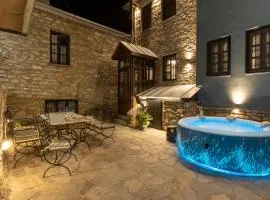 Dandy Villas Nymfaio - Snow Queen - Sauna - Fireplace - Up to 6 adults 2kids