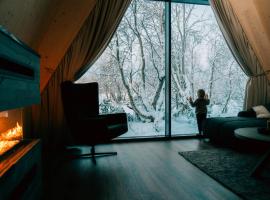 霍尔曼赫斯基山林小屋，位于阿尔塔的木屋