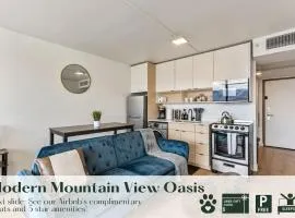 Modern Mountain View Downtown Oasis Free Pkg Gym
