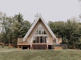 Canadian Classic - Spa - Sauna - Fire - Forest，位于瓦尔达维德的酒店