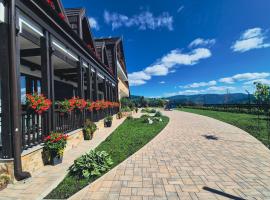 Rarău Retreat，位于坎普朗莫道尼斯的带热水浴缸的酒店