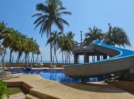Oceanfront apartment in Morrocoy, Tucacas, PB