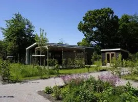 Luxury holiday home surrounded by water and forest