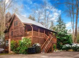 Creekside Serenity Cabin - Cozy 5BR, Game Room, Hot Tub & Near Pigeon Forge