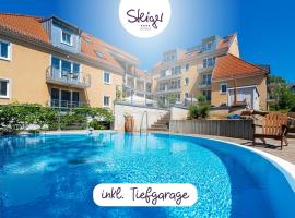 Apparthotel Bad Schandau by STEIGER Hotels，位于巴特尚道的低价酒店