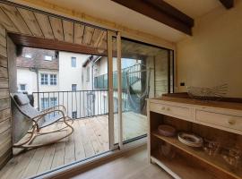 Maison de ville centre Dole - Terrasse，位于多勒的度假屋
