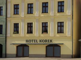 Hotel Korek，位于弗里代克-米斯泰克的酒店