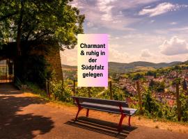 WINETIME - Apartment Herxheim - für bis zu 2 Personen - zentral in der Südpfalz nahe Landau gelegen，位于赫辛海姆的酒店