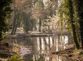 Apartment am Schlosspark，位于Petersberg的酒店