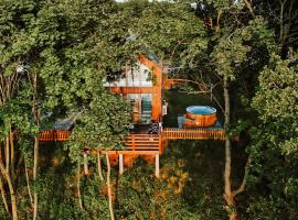 Stodoła nad wodą，位于Olecko Małe的酒店