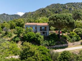 U Tadu - Maison de vacances en pierre avec vue et nature en Corse du Sud，位于莫纳奇亚道勒内的酒店
