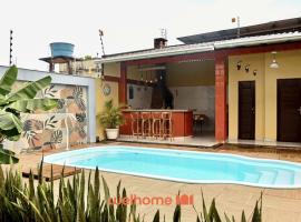 Casa em Macapa com piscina e churrasqueira，位于马卡帕的酒店