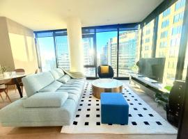Sydney CBD New 2 bedroom Condo with amazing view Pool Gym 27，位于悉尼的酒店