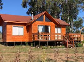 Cabaña Aromos de Tunquen，位于坦昆的酒店