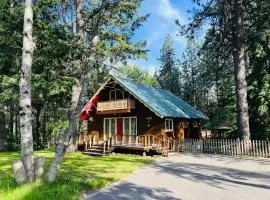 Chalet at the base of Schweitzer Mountain