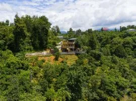 GoldenSeaView TreeHouse with Small Private Pool