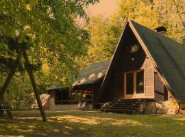 Cottage Koča Oaza Preske，位于Jurklošter的酒店