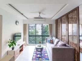 Cozy, Upscale 1 bhk Apt near BKC