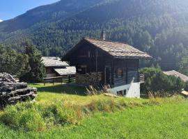 La Granzeta - Chalet- Authentique - Evolene，位于埃沃莱讷的酒店