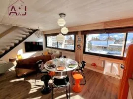 Le Flocon-Duplex face aux pistes