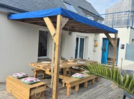 La villa Ty Mor Braz，位于Plouarzel的酒店