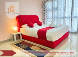 Cozy Studio unit,Cyberjaya,Wifi, Netflix,Free parking，位于塞贝维的酒店