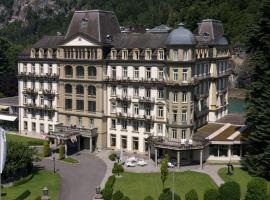 Grand Hotel Beau Rivage Interlaken，位于因特拉肯的Spa酒店