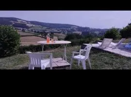 moderne, piscine privée,lac pannecière plage à pied