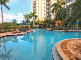Wyndham Palm-Aire 2BR Apartment with Resort Access，位于帕诺滩的酒店