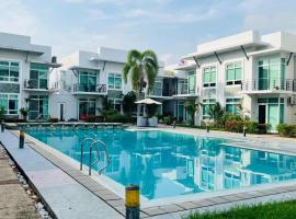 Poolside Condo in Subic Bay，位于奥隆阿波的酒店