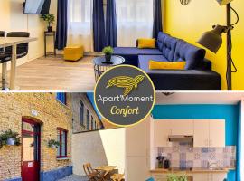 Appartement - parking privé gratuit, proche centre-ville et gare de Saint-Omer，位于圣奥梅尔的酒店