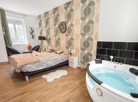 Jacuzzi privé, terrasse, Roubaix，位于鲁贝的酒店