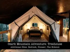 Unique Treehouse Tent Ideal for Couples in Branson, Missouri