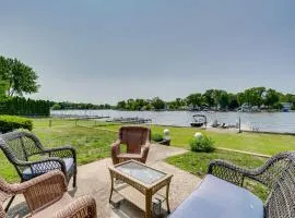 Riverfront Retreat with Dock and Kayaks in McHenry