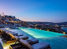 Aegean Village Beachfront Resort，位于阿莫皮的酒店