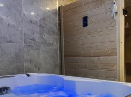 Maison privative SPA Jacuzzi Sauna Salle de jeux，位于Weitbruch的酒店